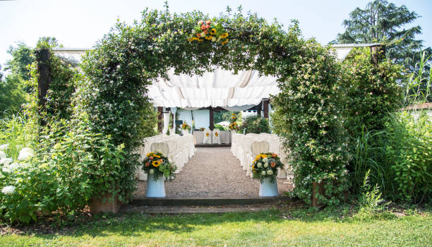 Wedding location in summer midland